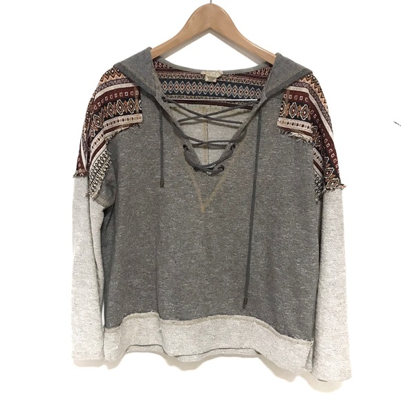 Gimmicks BKE embroidered upholstery sweater XL